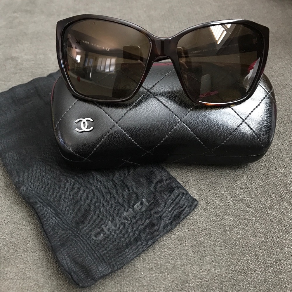 COPY - Chanel Sunglasses 5203 Turquoise Glitter